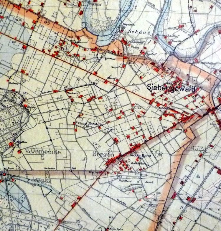 Topografische kaart 1954